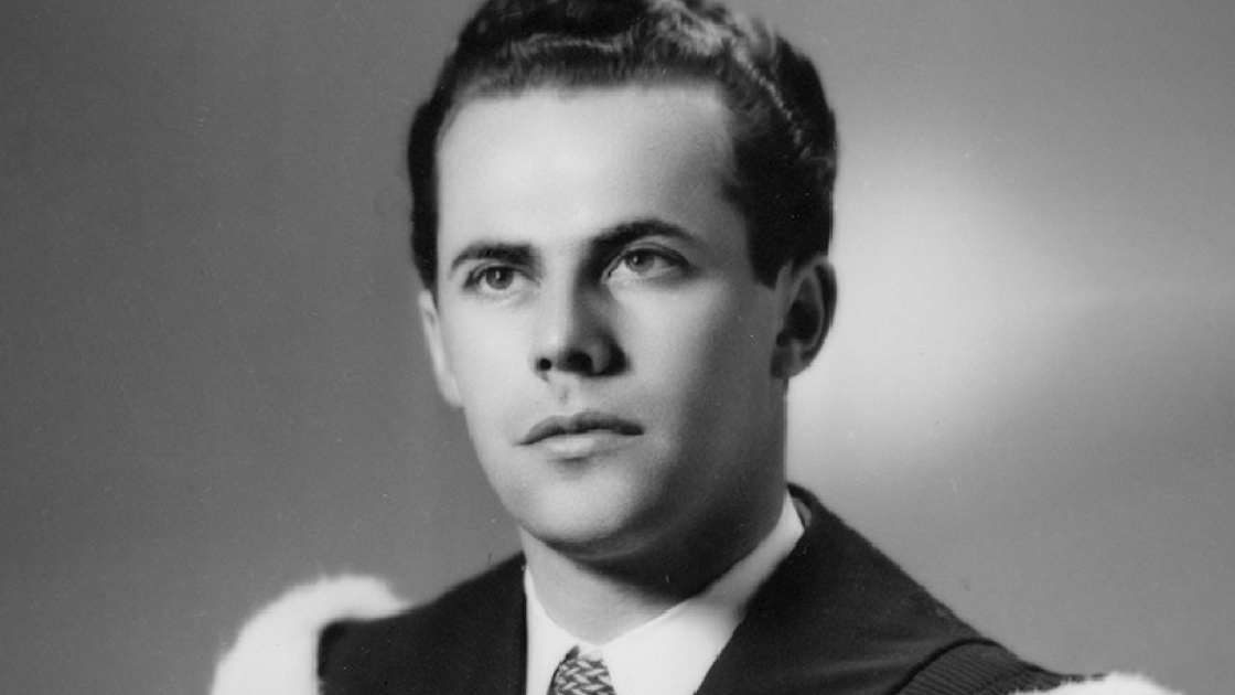 Louis Lapierre's McGill graduation photo